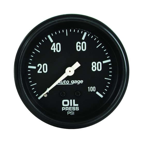 AutoMeter 2312 Auto Gage Mechanical Oil Press. Gauge