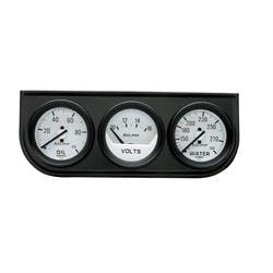 AutoMeter 2326 Auto Gage Mechanical 2 Gauge Console, Oil/Water