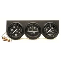 AutoMeter 2394 Auto Gage 3 Gauge Console, Oil/Amp/Water