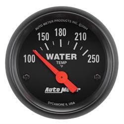 AutoMeter 2634 Z-Series Air-Core Oil Press. Gauge,100 PSI,2-1/16