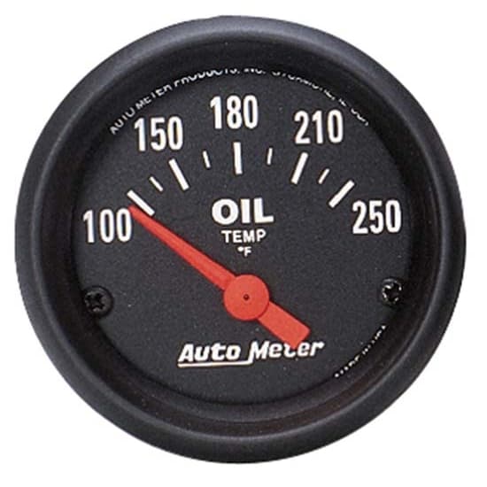 AutoMeter 2638 Z-Series Air-Core Oil Temperature Gauge, 2-1/16