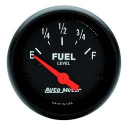 AutoMeter 2648 Z-Series Air-Core Fuel Level Gauge,2-1/16,0-30 Ohm