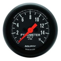 AutoMeter 2654 Z-Series Digital Stepper Motor Pyrometer Gauge