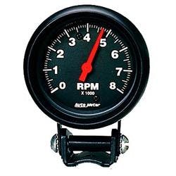 AutoMeter 2892 Z-Series Air-Core Pedestal Tach, 8k RPM,2-5/8 Inch