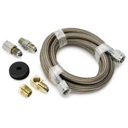 AutoMeter 3228 Stainless Line Kit for Press. Gauges, -4 AN,6 FT