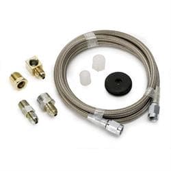 AutoMeter 3235 Stainless Line Kit for Press. Gauges, -3 AN,4 FT