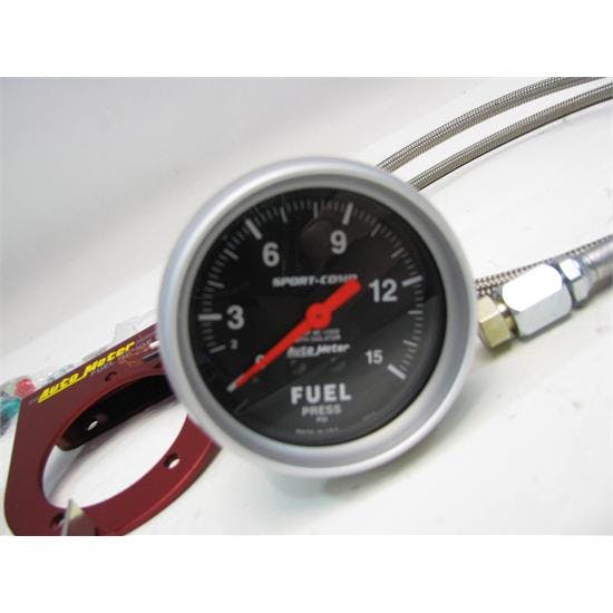 Garage Sale Auto Meter Fuel Pressure Gauge With Isolator