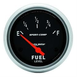 AutoMeter 3514 Sport-Comp Air-Core Elec. Fuel Level Gauge,2-5/8