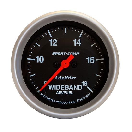 AutoMeter 3579 Sport-Comp Digital StepperMotor Wideband AFR Gauge