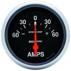 AutoMeter 3585 Sport-Comp Quartz Clock Gauge, 2-5/8 Inch