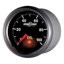 AutoMeter 3652 SportComp II Digital Stepper Motor Oil Pres. Gauge