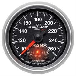 AutoMeter 3658 Sport-Comp II Digi. StepperMotor Trans Temp Gauge