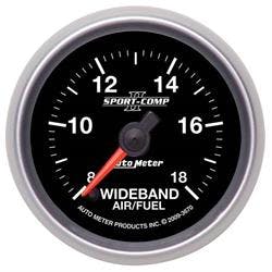 AutoMeter 3670 Sport-Comp II Digi StepperMotor Wideband AFR Gauge