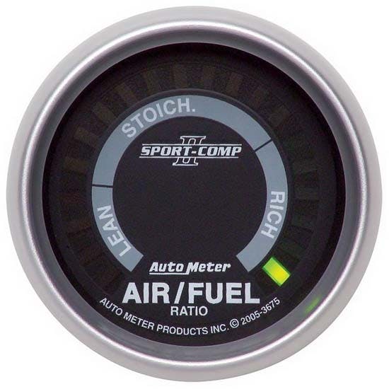 AutoMeter 3675 Sport-Comp II Digital Narrowband AFR Gauge