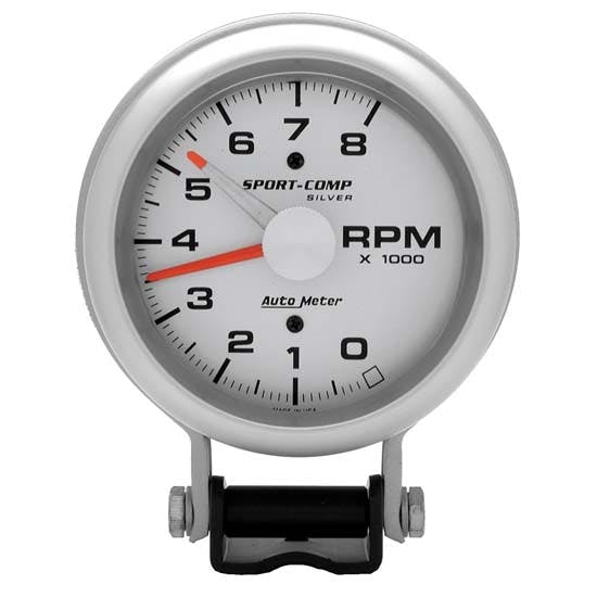 AutoMeter 3781 Ultra-Lite Air-Core Pedestal Tach, 8k RPM, 3-3/4