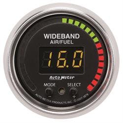 AutoMeter 3878 Air/Fuel Ratio-Pro, 2 1/16 Inch, W/ Peak and Warn