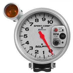 AutoMeter 3911 Tach Gauge 5 Inch, 10K RPM, Shift-Lite, Ultra-Lite