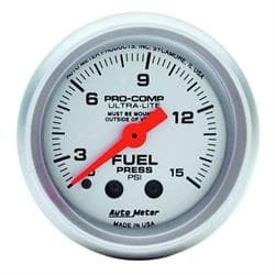 AutoMeter 4313 Ultra-Lite Mech. Fuel Press. w/ Isolator Gauge