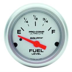 AutoMeter 4314 Ultra-Lite Air-Core Fuel Level Gauge, 2-1/16 Inch