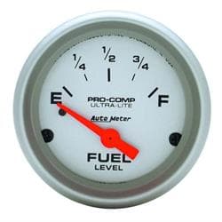 AutoMeter 4317 Ultra-Lite Air-Core Fuel Level Gauge, 2-1/16 Inch