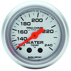AutoMeter 4331 Ultra-Lite Mechanical Water Temperature Gauge