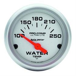AutoMeter 4337 Ultra-Lite Air-Core Water Temp. Gauge,2-1/16 In