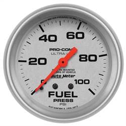 AutoMeter 4407 Ultra-Lite Mech Water Press. Gauge, 35 PSI,2-5/8