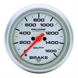 AutoMeter 4467 Ultra-Lite Digital StepperMotor Brake Press. Gauge
