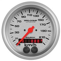AutoMeter 4480 Ultra-Lite Air-Core GPS Speedometer,140MPH,3-3/8