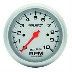 AutoMeter 4497 Ultra-Lite Air-Core In-Dash Tach, 10k RPM, 3-3/8