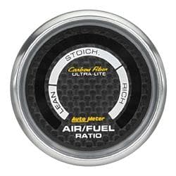 AutoMeter 4775 Carbon Fiber Digi. Narrowband Air/Fuel Ratio Gauge