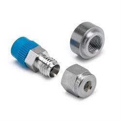 AutoMeter 5255 EGT 3/16 Inch Compression Fitting and Weld-In Bung