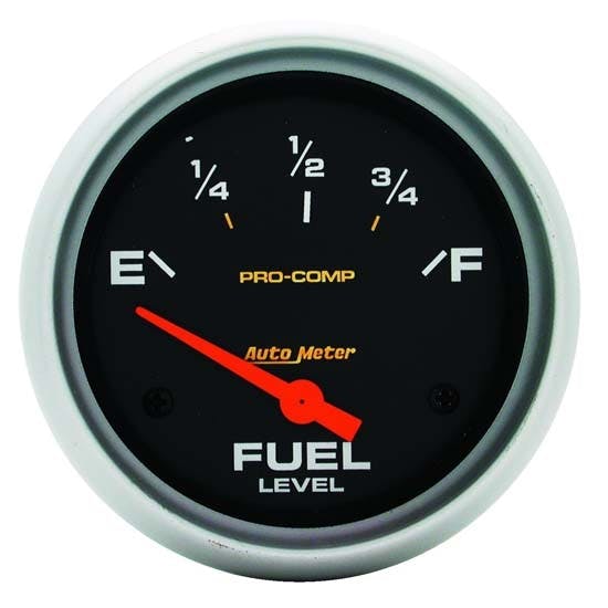 AutoMeter 5415 Pro-Comp Air-Core Fuel Level Gauge, 2-5/8 Inch