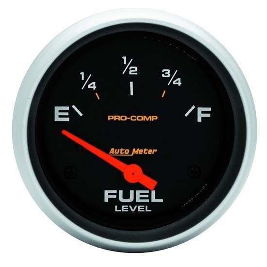 AutoMeter 5417 Pro-Comp Air-Core Fuel Level Gauge, 2-5/8 Inch