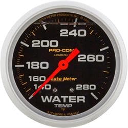 AutoMeter 5431 Pro-Comp Mechanical Water Temperature Gauge