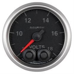 AutoMeter 5683 Volt Gauge, 2 1/16 Inch, 18V, Digital Elite
