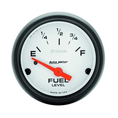 AutoMeter 5714 Phantom Air-Core Elec. Fuel Level Gauge,2-1/16 In.