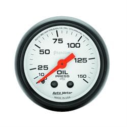 AutoMeter 5721 Phantom Mechanical Oil Press. Gauge, 100 PSI