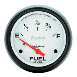 AutoMeter 5816 Phantom Air-Core Elec. Fuel Level Gauge,2-1/16 In.