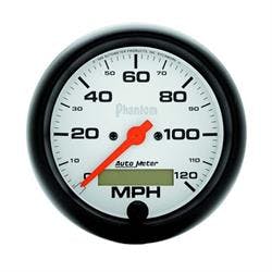 AutoMeter 5887 Phantom Air-Core Speedometer, 120 MPH, 3-3/8 Inch