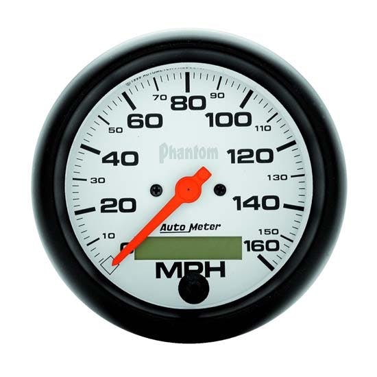 AutoMeter 5888 Phantom Air-Core Speedometer, 160 MPH, 3-3/8 Inch