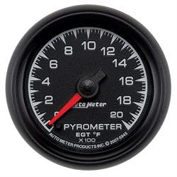AutoMeter 5945 Pyrometer Gauge, 2 1/16 Inch, 2000 Deg., ES