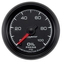 AutoMeter 5953 Oil Pressure Gauge, 2 1/16 Inch, 100PSI, ES