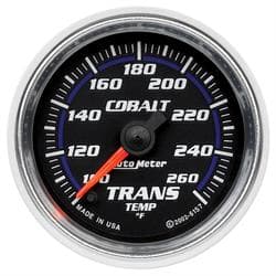 AutoMeter 6157 Trans Temp Gauge 2 1/16 Inch, 100-260 Deg., Cobalt