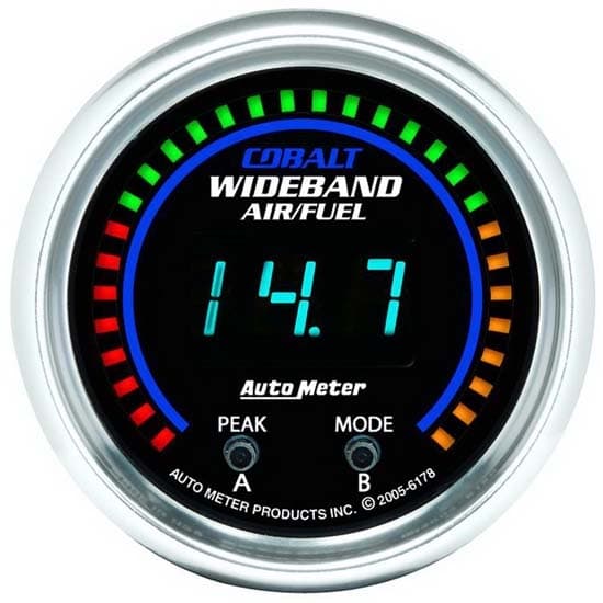 AutoMeter 6178 Cobalt Digital Wideband Air/Fuel Ratio (AFR) Gauge