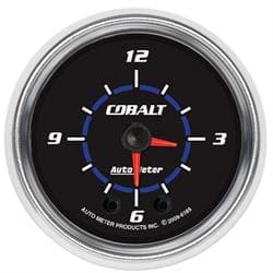 AutoMeter 6185 Cobalt Digital Stepper Motor Clock Gauge, 2-1/16