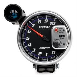 AutoMeter 6298 Cobalt Air-Core In-Dash Tachometer Gauge, 5 Inch