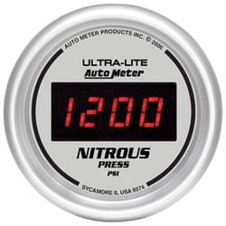 AutoMeter 6574 Ultra-Lite Digital Digital Nitrous Press. Gauge