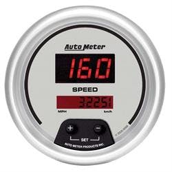 AutoMeter 6588 Ultra-Lite Digi. Digi. Speedometer,160MPH,3-3/8