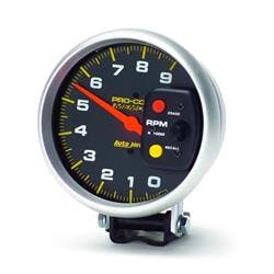 AutoMeter 6809 Pro-Comp Air-Core Pedestal Tachometer, 9k RPM, 5